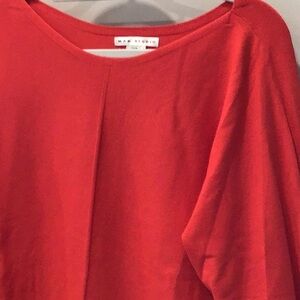 Max Studio Scarlet Knit Top NWOT